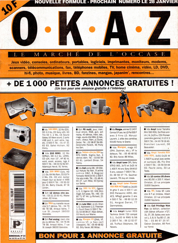 13 - Janvier 27 1999